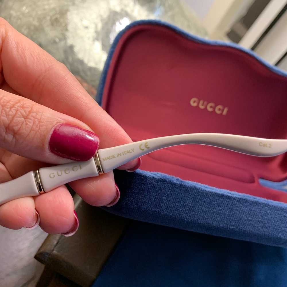 ⛔️SOLD⛔️Authentic GUCCI 58 Oversize Square Acetate - Picture 8 of 8